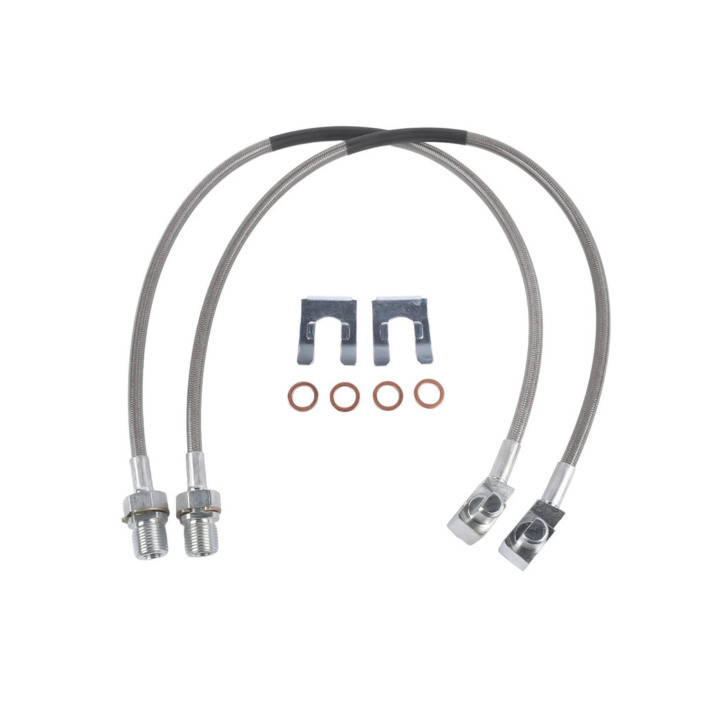 Extended Front Stainless Steel Brake Lines for GMC Chevy K10 (1971–1978)