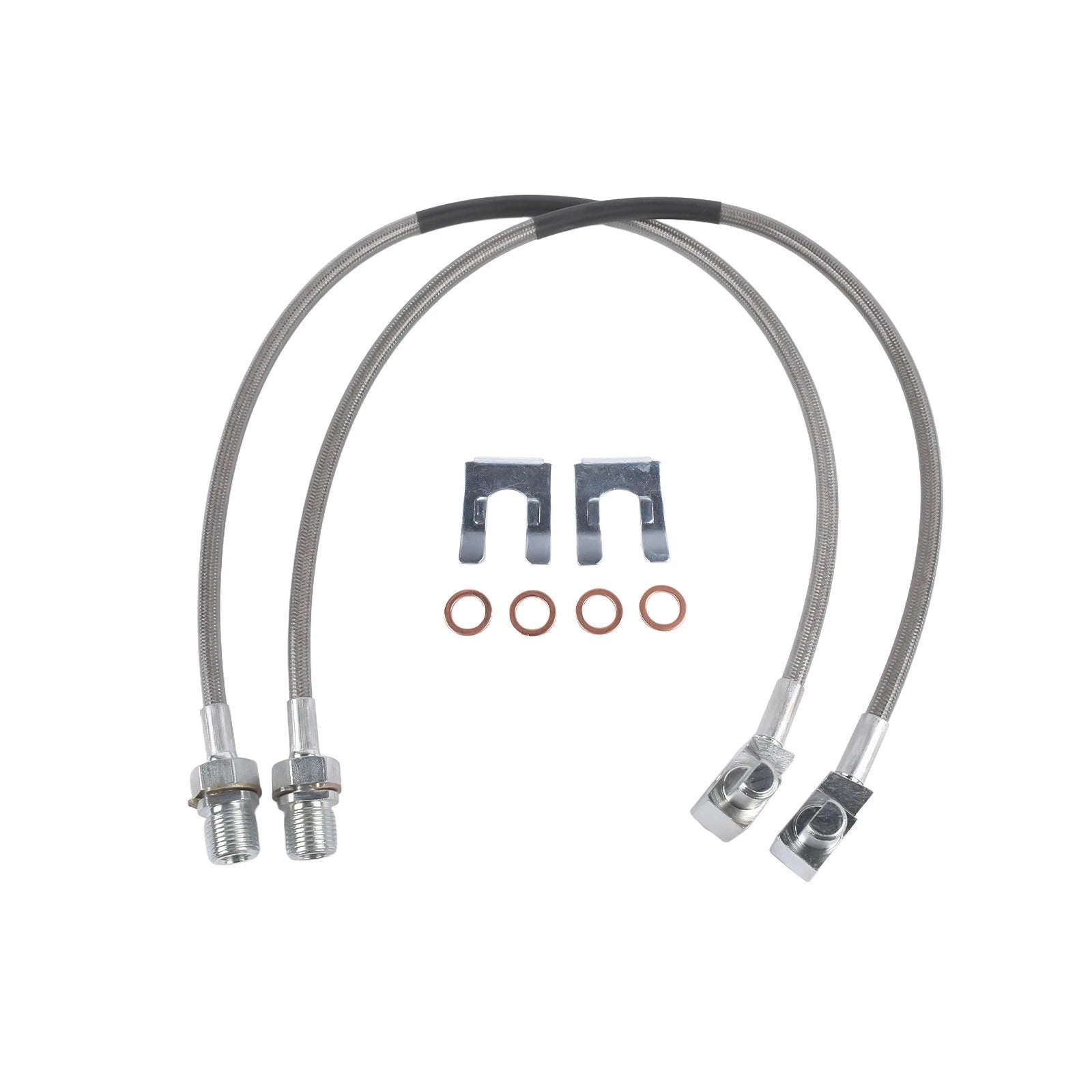 Extended Front Stainless Steel Brake Lines for GMC Chevy K10 (1971–1978)