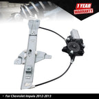 Rear Right Power Window Regulator for Chevy Impala Sedan (2006–2013)
