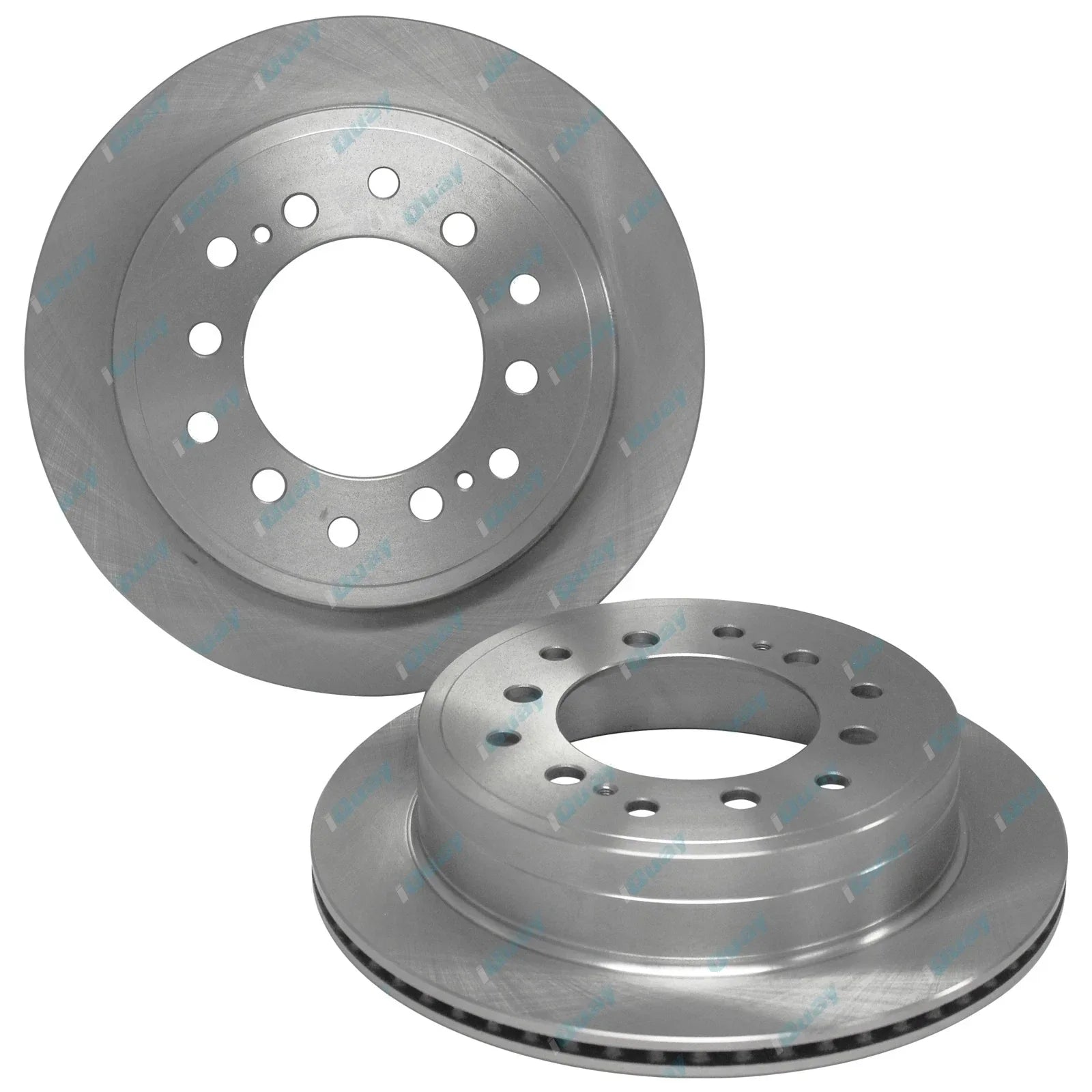 2 Rear Disc Brake Rotors for Toyota Landcruiser Prado RZJ120 RZJ125 2002-2004