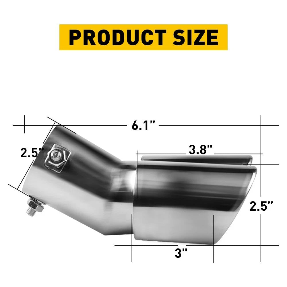 2.5" Chrome Exhaust Tip