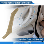 Inner Door Panel Handle for BMW F10 F11 F18 (2010–2017) No. 51417225849 Beige