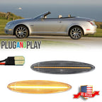 Clear Amber LED Bumper Side Marker Lights for Lexus SC430 (2002–2010)