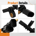 ABS Wheel Speed Sensor Set of 4 for VW Tiguan Allspace (2018–2023) WHT003860 WHT003863