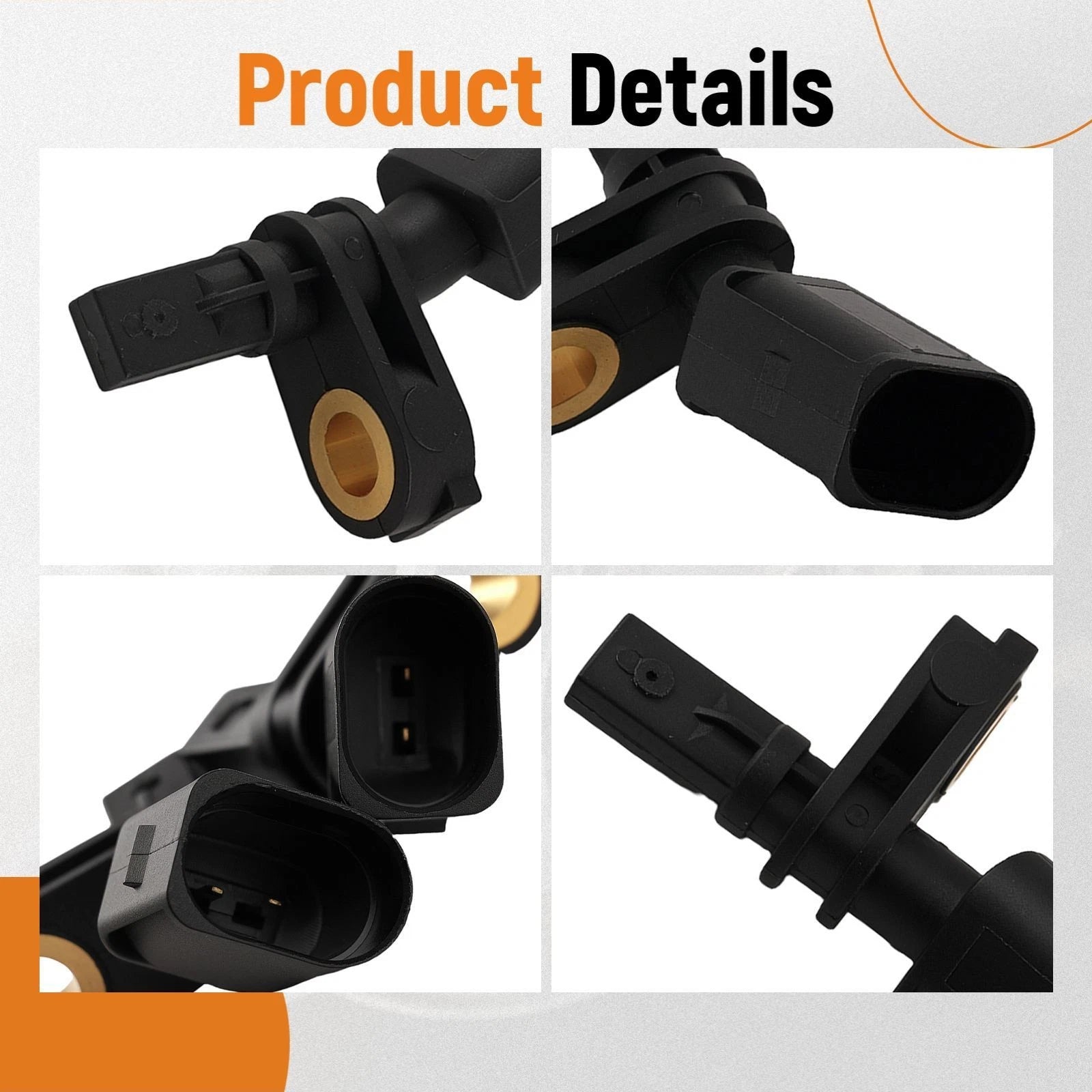 ABS Wheel Speed Sensor Set of 4 for VW Tiguan Allspace (2018–2023) WHT003860 WHT003863