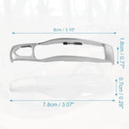 Vehicle Remote Key Cover for Porsche Macan 2014-Up - 1 x Key Shell Case White