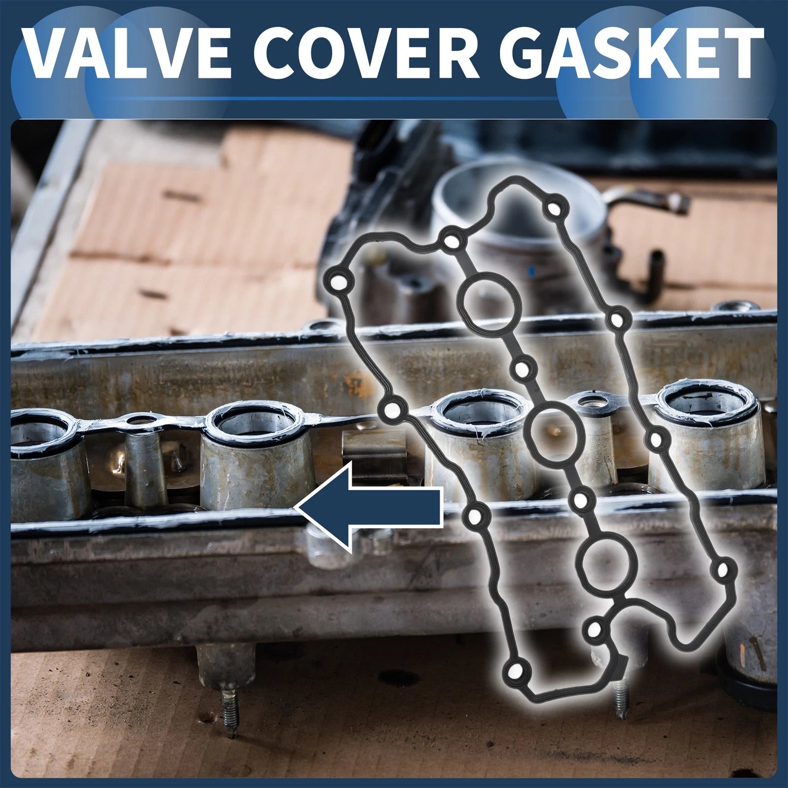 Valve Cover Gasket No. 06E103484G for Audi A4 A6 (2005–2008)