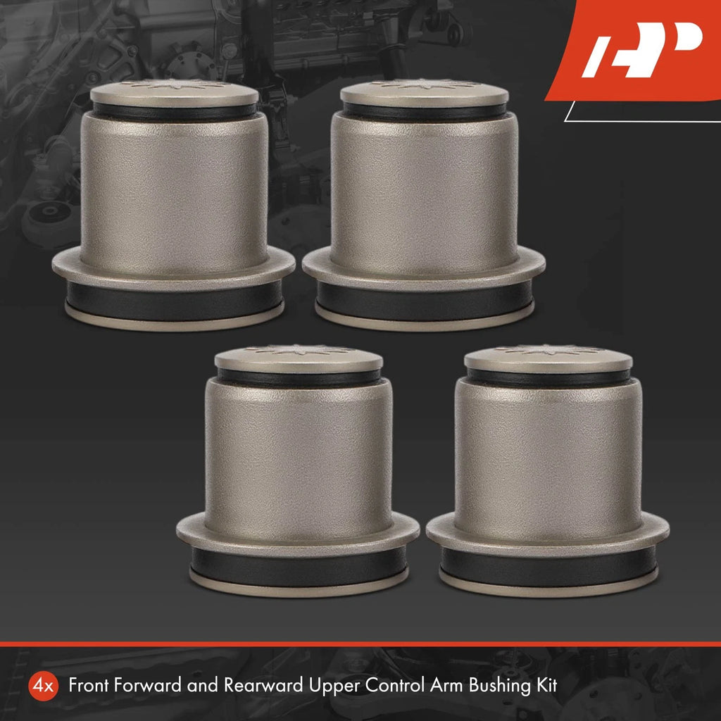 Set of 4 Front Upper Control Arm Bushings for Chevy Silverado 1500 (1999–2016)