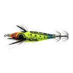 8cm Glow in Dark Orange Shrimp Bait for Squid Fishing (Saltwater)
