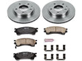 Front Brake Pad and Rotor Kit for Mazda 626 (1993–2002) ZF187XC