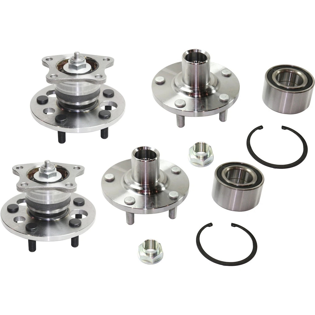 Wheel Hubs for Toyota Solara (1999–2003) Front & Rear 5 Lug with Bearing