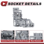Left Tail Light Socket Wiring for Mercedes-Benz C-Class W204 (2012-2014)