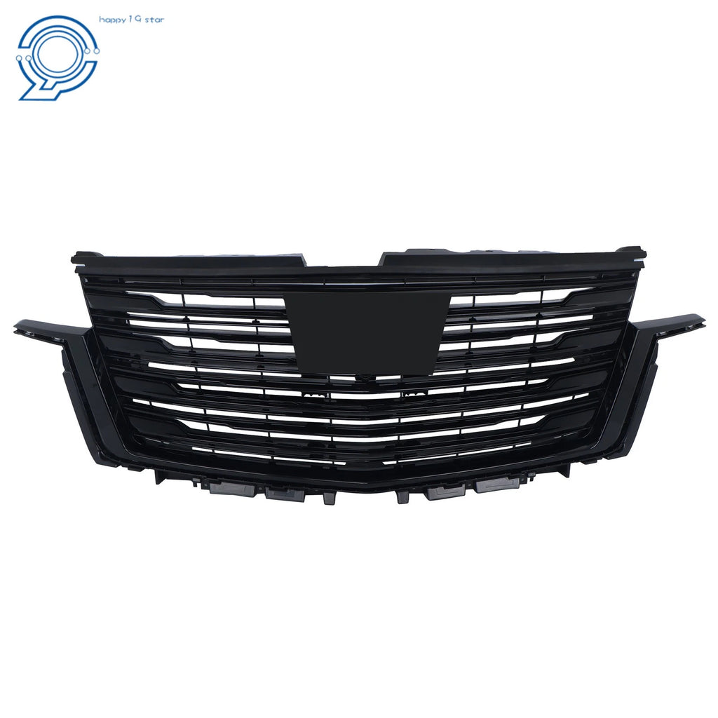 Front Bumper Upper Grille Gloss Black for Cadillac Escalade (2021–2023) 84830320