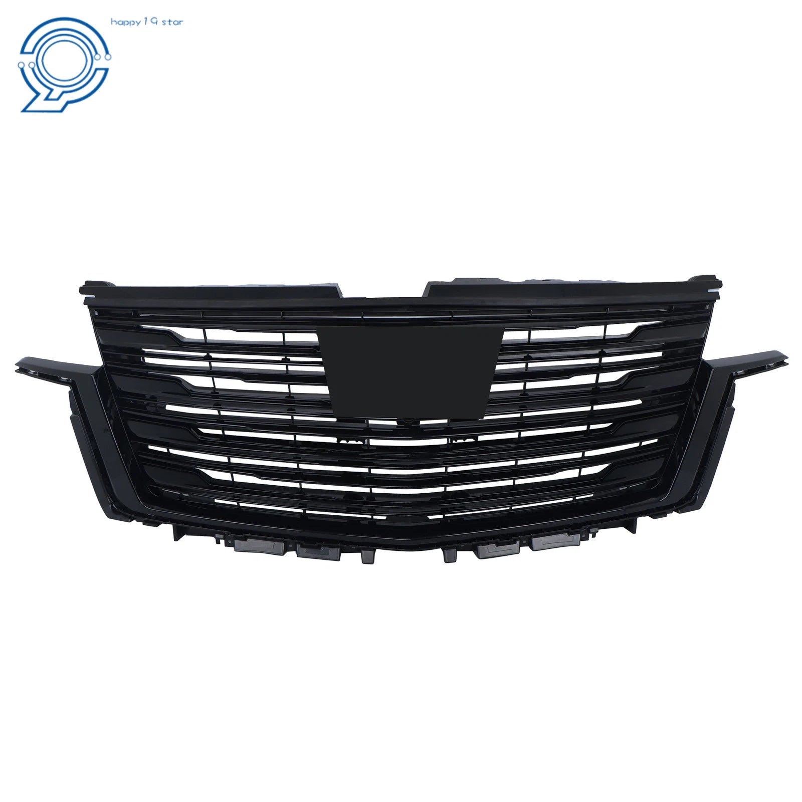 Front Bumper Upper Grille Gloss Black for Cadillac Escalade (2021–2023) 84830320
