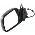 Power Mirror for Jeep Liberty (2002–2007) Left Textured Black Manual Folding