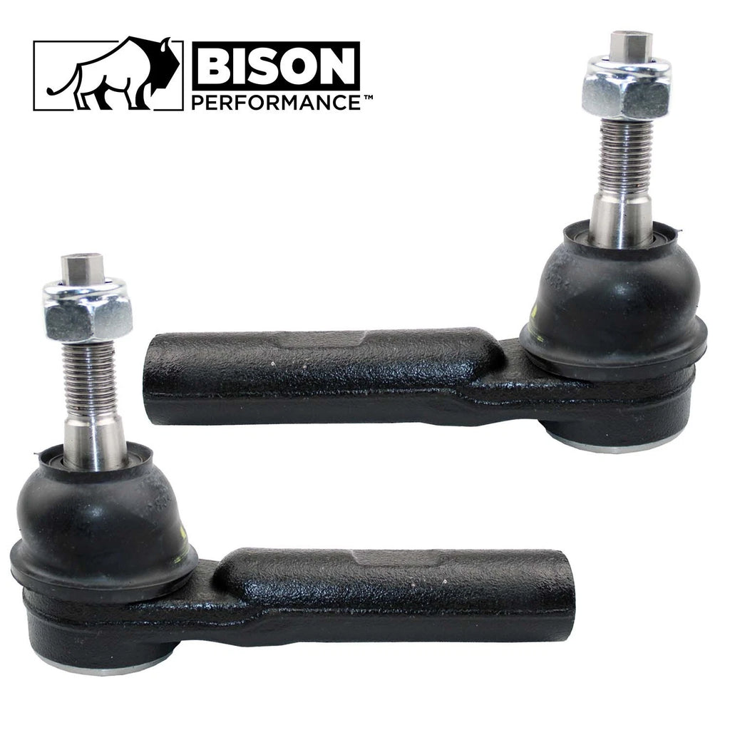 2pc Outer Steering Tie Rod End for Dodge Dakota Durango 4WD (1997–2003)