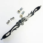 Black Skull Shift Linkage for Harley Softail Dyna Wide Glide (FXDWG, FLHR, FLHT, FLT)