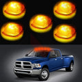 Set of 5 Amber Roof Running Clearance Lights for Dodge Ram 2500