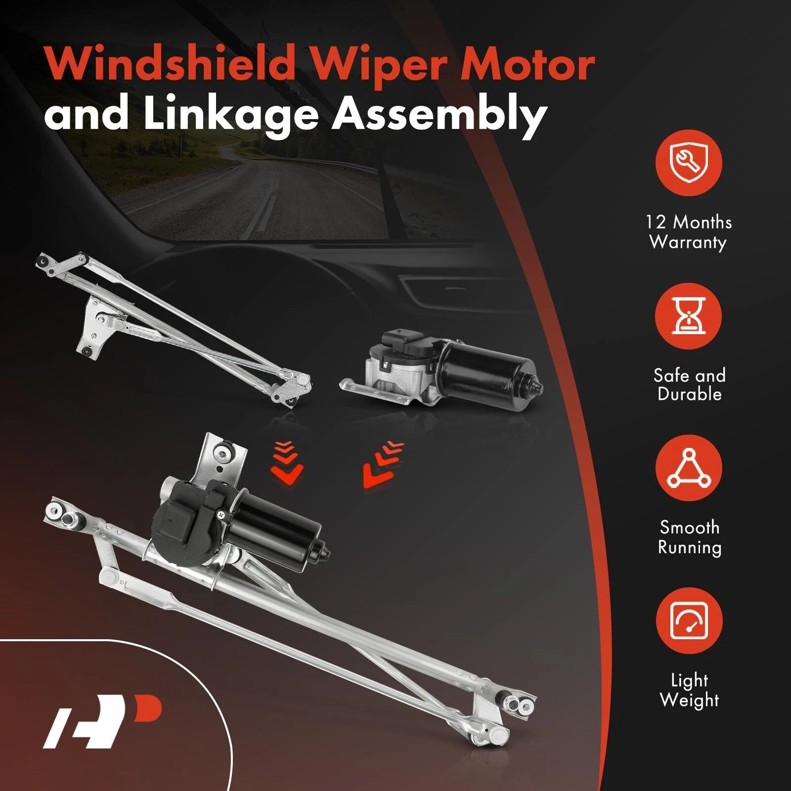 Wiper Motor & Linkage Assembly for Ford Escape (2001-2012)
