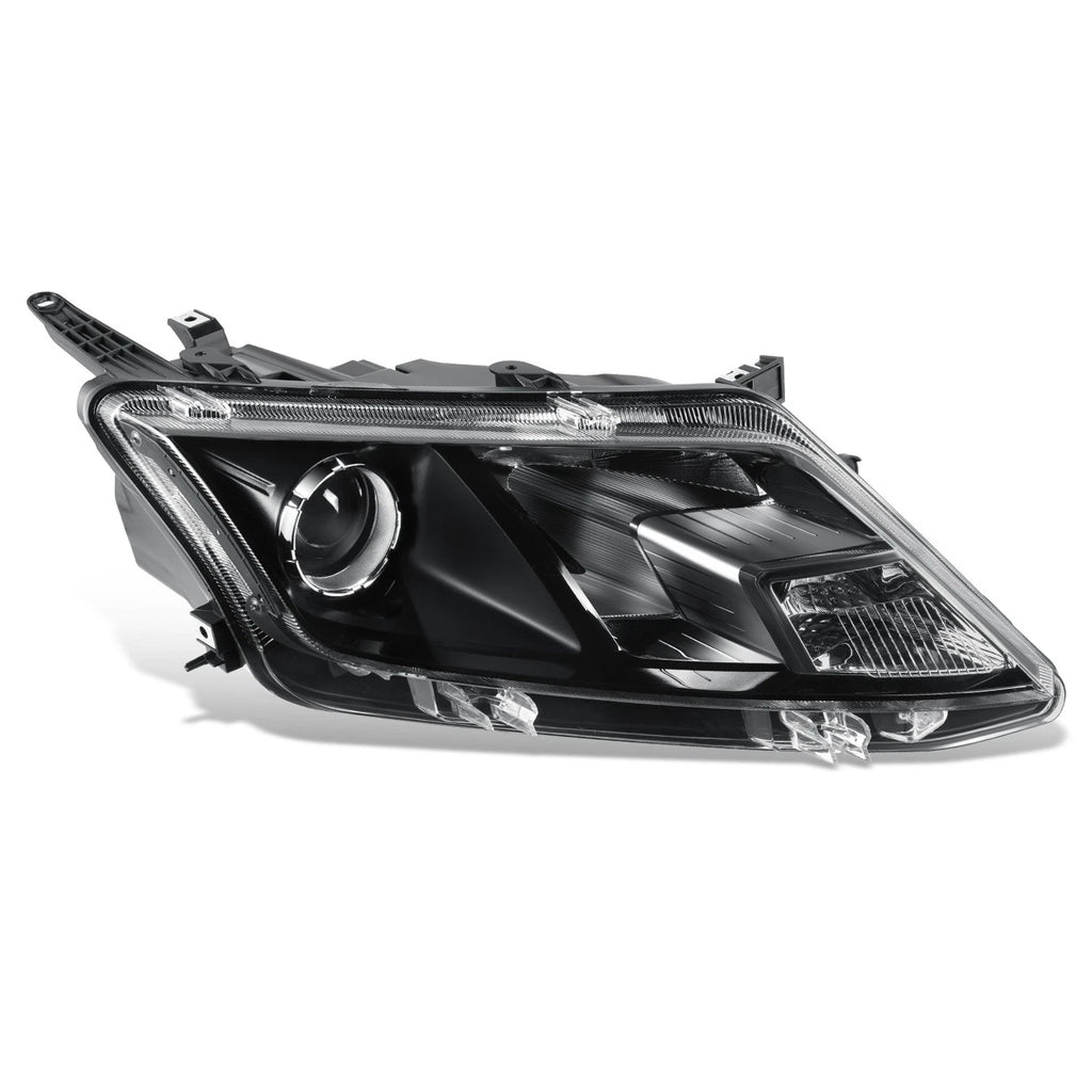 Right Side Black Projector Headlight Lamp for Ford Fusion (2010–2012)