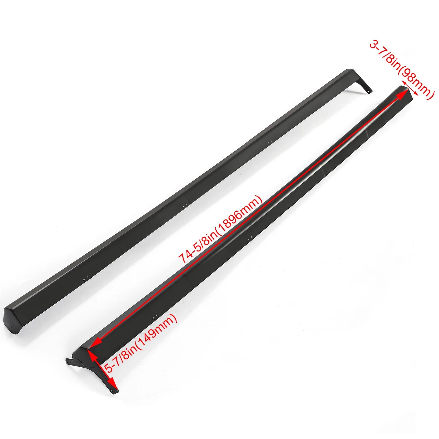 Set of 2 JDM Type-A RS Style Side Skirts for Honda Civic (2001-2005)