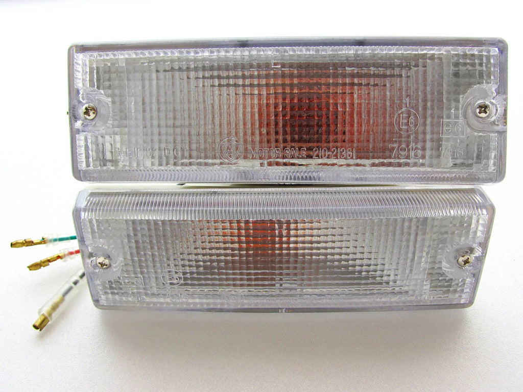 Clear Indicator Signal Lights for Isuzu TF TFR Holden Rodeo Vauxhall Brava