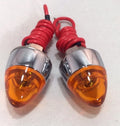Amber LED Bullet License Plate Bolts Fasteners for Cars and Trucks (Any Year)