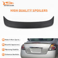 Matte Black Wing Spoiler with LED Brake for Nissan Altima Sedan (2007–2012)