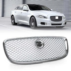ABS Chrome Front Upper Grille Mesh for Jaguar XJ (2010-2015)