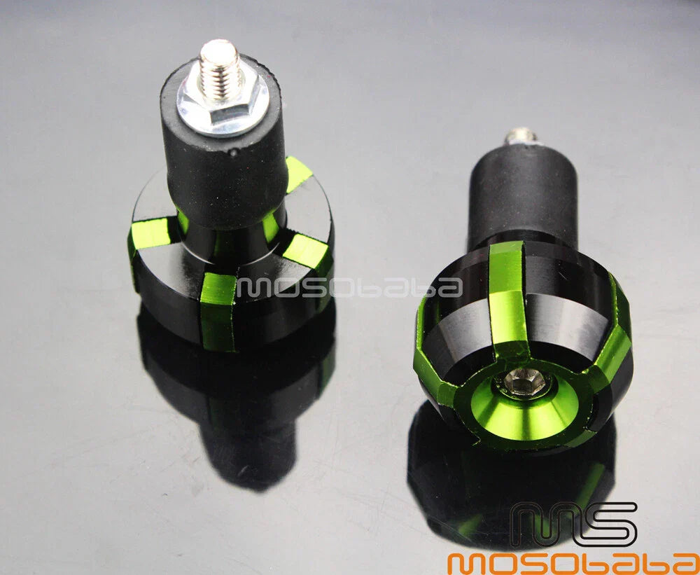 7/8" Handle Bar Ends Cap Plug for Honda Suzuki Kawasaki Yamaha Ducati