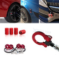Red Towing Hook and Air Valve Stem for Mercedes C CLA GLK (2001–2013)