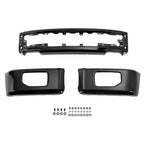 Front Bumper Face Bar for Ford F-150 (2015–2017) Black/Chrome