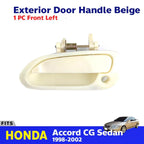 Exterior Door Handle Beige Front Left Fits Honda Accord CG 4D SEDAN 1998-02 D06