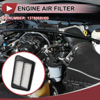 Car Engine Air Filter No. 1378068H00 for Suzuki DA64V (2005–2010)