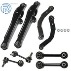 Set of 2 Rear Upper Lower Control Arms for Dodge Caliber (2007–2012) Jeep Patriot (2007–2019)