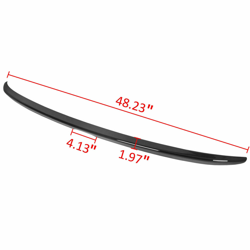 Trunk Spoiler for Honda Accord 4DR Sedan (2013–2017) - Glossy Black
