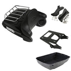 Trunk Backrest Light Rack Speaker Mount for Harley Touring (2014–2023)
