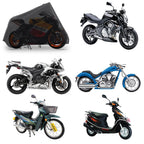 Motorcycle Cover XL for Outdoor Protection (104x41x49in)