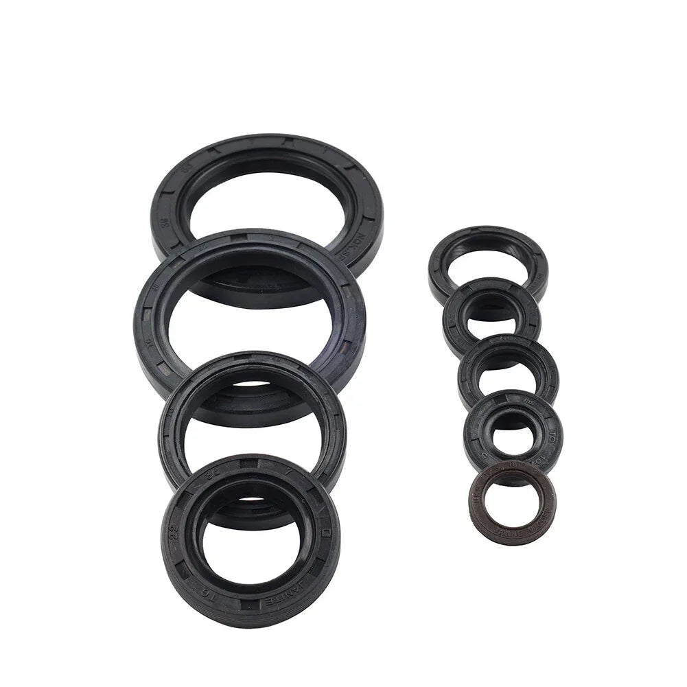 9 x Engine Oil Seal Kit for Honda CRF450R (2009-2014)