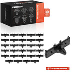 30x Rocker Panel Moulding Clips for Ford 
