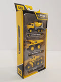 3X Metal Diecast Excavator & Mixer Set for Caterpillar Construction Vehicles
