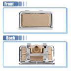 Armrest Latch Lid for Mercedes-Benz (2216800096) (Plastic Beige Silver Tone)