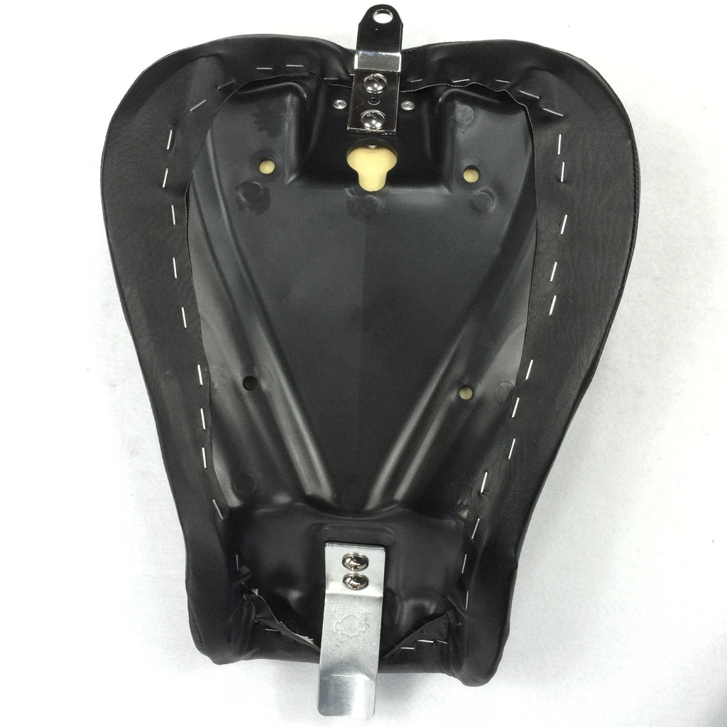 Custom Front Solo Driver Cross Stripe Seat for Harley XL1200X (2010–2015)