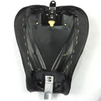 Custom Front Solo Driver Cross Stripe Seat for Harley XL1200X (2010–2015)