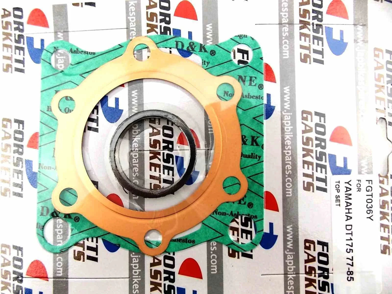 1. 1.00mm O/S Top End Kit for Yamaha DT175 (1982-1985)  
2. 67.00mm Piston Rings & Gasket for Yamaha DT175 (1982-1985)