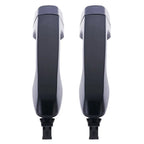 Door Handle Outer Set of 2 Black for Toyota Landcruiser J150 (2009–2023)
