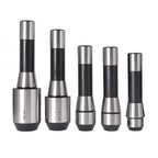 Set of 5 R8 End Mill Holders for R8 Spindle Milling Machines