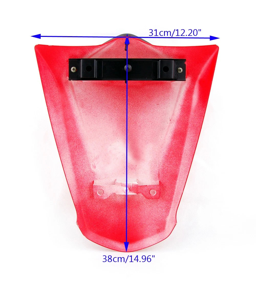 Rear Seat Cover Cowl for Kawasaki Ninja ZX250R ZX250 (2008–2012) Red