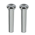 Door Lock Knob Pins Silver for Chevrolet Buick Pontiac (1971-1988)