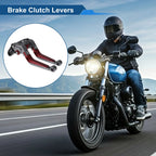 Adjustable Brake Clutch Levers for Honda X11 (1999–2002) Titanium Red